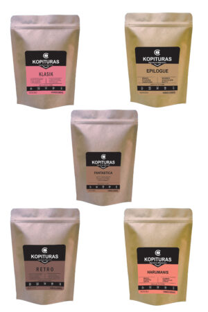 Master Collection Espresso 5 in 1 Kopituras Espresso Master Collection – 5 Signature Blend Sampler