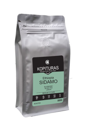 Sidamo 500 white WS Dark Roast Ethiopia Sidamo